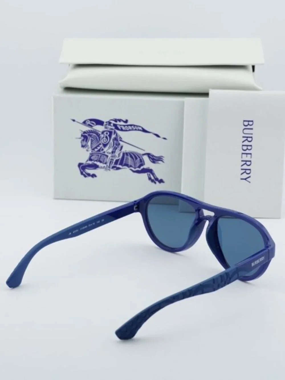 Burberry Kids JB4005U 412980 Aviator Sunglasses - Blue